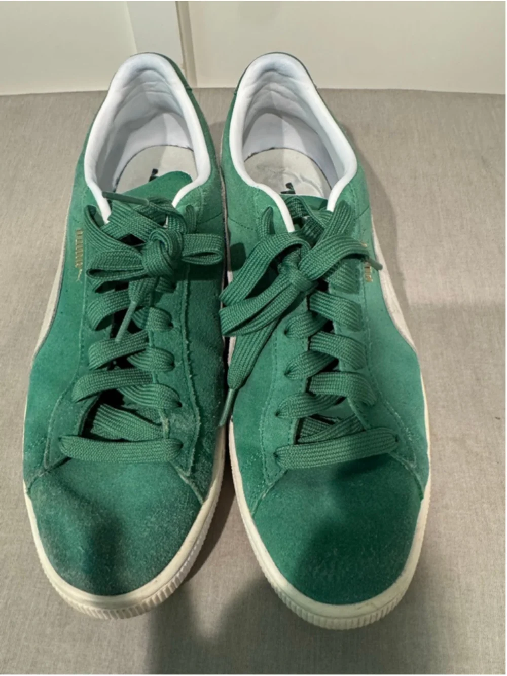 Men's Puma Suede NBA Boston Celtics-Green White Sneakers Size 11